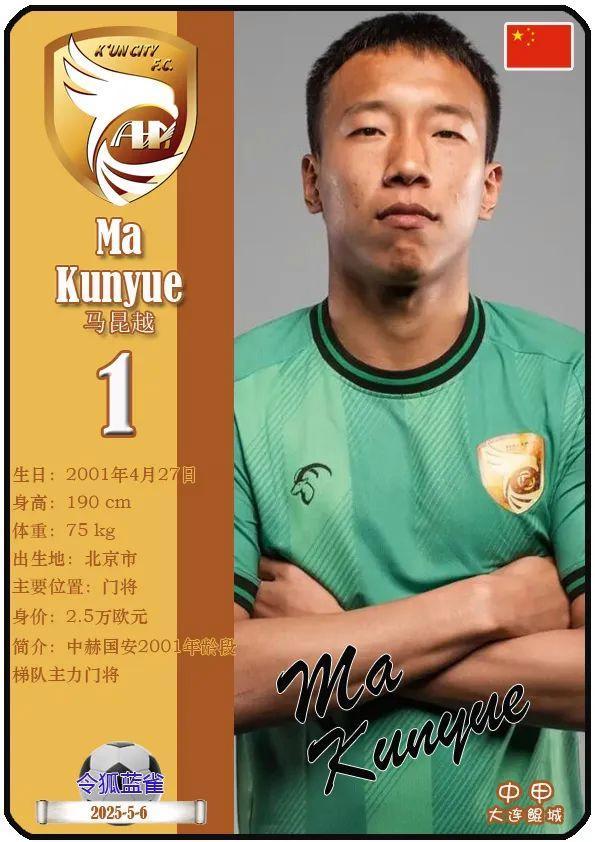 包含他曾是大连队主力门将，如今当打之年却只能踢中甲，让球迷惋惜的词条